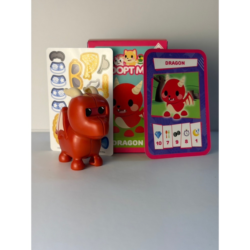 McDonalds Happy Meal Adopt Me #5 Dragon New in Box
